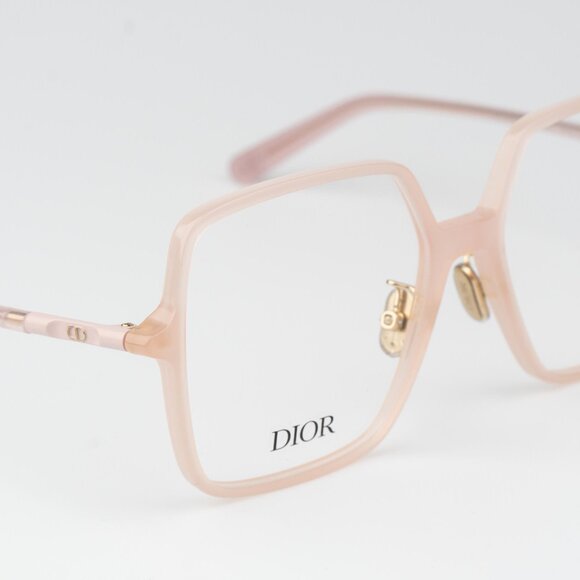 Dior MINI CD Men Eyeglasses Pink Square MINI CD O S7F 4000 BRAND NEW - Picture 4 of 9